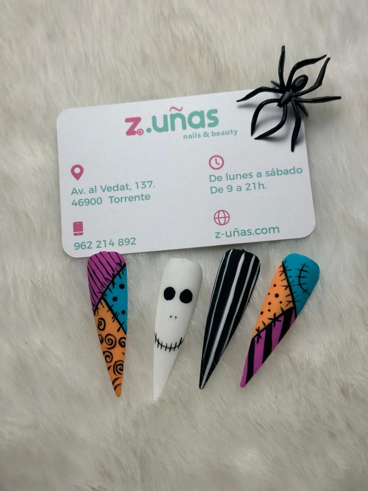 uñas para halloween